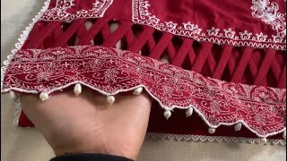 How to stitch elegant and comfortable designs for Eid and Aftar parties sanookbysumera [upl. by Jarrow737]