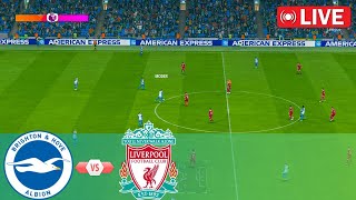 LIVE  BRIGHTON vs LIVEROOL  Full Match Cup 2024  FC 24 Gameplay [upl. by Yht]