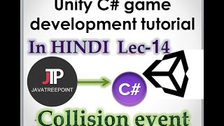 Lec14 Unity3d game development tutorial in hindi Collider functions [upl. by Cavil46]