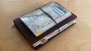 Pocket Planner  B6 TN Journal Flip 💌  Jibun Techo Day Designer [upl. by Sirahs307]