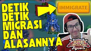 DETIKDETIK  KESERUAN  ALASAN MIGRASI KE KINGDOM 1945‼️ Rise Of Kingdoms ROK Indonesia DeddydiROK [upl. by Ahsyia]