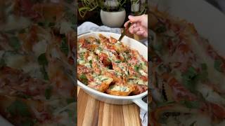 Chicken Spinach Artichoke Stuffed Shells [upl. by Alisun]