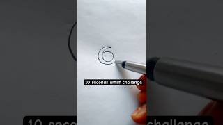 46100 Try thin in 10 seconds✍🏻easydrawingforkids drawingchallenge shorts sketch snail art [upl. by Sashenka]