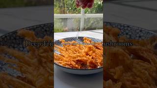 DeepFried Spicy Enoki Mushrooms [upl. by Albric191]