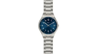 Swatch SS07S106G Skın Suit Blue  Saat İncelemesi  Skin Irony [upl. by Anna-Diane]