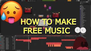 MAKING MUSIC FOR FREE  HOW TO MAKE MUSIC FOR FREE  AUDIOTOOL TUTORIAL [upl. by Perri]