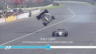 The Most Unusual Crashes in F1 History [upl. by Cherey419]