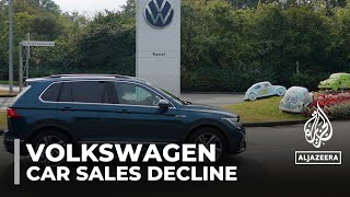 Volkswagen’s potential factory closures approximately 500000 unsold cars annually [upl. by Phi203]