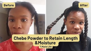 How to Use Chebe to see Hair GrowthBest ResultsYES chebe works [upl. by Enailil]