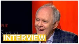 The Crown  John Lithgow  exclusive Interview 2016 Netflix [upl. by Stoddart667]