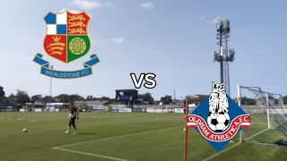 Wealdstone FC vs Oldham Athletic Match Day Vlog [upl. by Naivart]