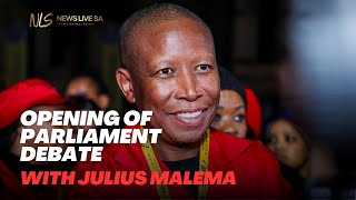 Julius Malema  Opening of Parliament Debate [upl. by Ehtiaf]