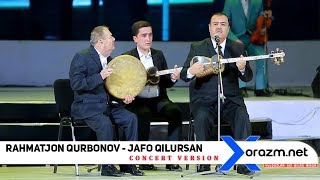 Rahmatjon Qurbonov  Jafo qilursan concert version [upl. by Clein]