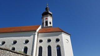 Die Pfarrkirche St Ulrich in Wertach [upl. by Ynamad]