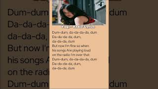 Yuqi  Radio Lyrics yuqi radio [upl. by Losyram]