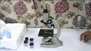 Compound microscope introduction in hindiBy ausan [upl. by Sonitnatsnok]