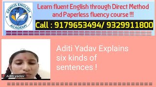 English Kinds of Sentences [upl. by Vonny]