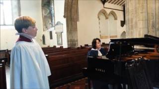 Steffan Llewelyn Treble Exsultate Jubilate Alleluja Mozart St Marys Church Conwy 11 6 17 [upl. by Imena]