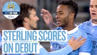 Sterling Goal v Roma  Raheem Scores on his Debut [upl. by Elocan778]