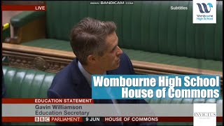 Wombourne High School  House of Commons [upl. by Sldney]