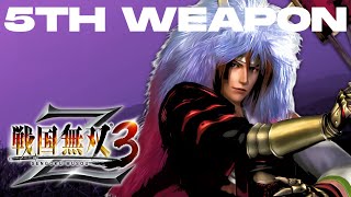 Samurai Warriors 3Z  Mitsunari Ishidas 5th Weapon Guide [upl. by Larena]