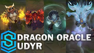 Dragon Oracle Udyr 2022 Skin Spotlight  PreRelease  League of Legends [upl. by Lan94]