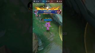 MANIAC KARRIE mobilelegends mlbb maniac mlbbcreatorcamp karrie [upl. by Estel]