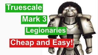 Truescale Horus Heresy Space Marines Mark 3 cheap and easy [upl. by Viole715]