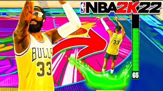 2WAY SLASHING PLAYMAKER  BIGGEST GREEN WINDOW JUMPSHOT  UNSTOPPABLE in NBA 2K22 [upl. by Bred]