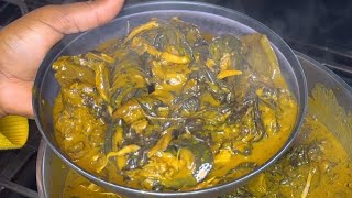 How to cook rich bitter leaf soup like a pro  Anambra style ofe onugbu [upl. by Irena]