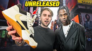 Jordan Sent Me Unreleased Travis Scott Sneakers [upl. by Sathrum]