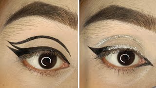 How To Draw GRAPHIC EYELINER Like a Pro EASY [upl. by Allisurd917]