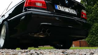 bmw e39 m5 540i 44  stage 1 cold start 🔞 [upl. by Leinehtan]