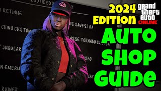 THE Auto Shop Guide for GTA Online 2024 Update [upl. by Ahsilahs]