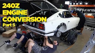 240Z  RB26 Engine Conversion PART 5 [upl. by Tavy]