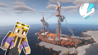 Building up an Iron Farm Ship  MetaCraft SMP S2 E10 [upl. by Aralomo422]