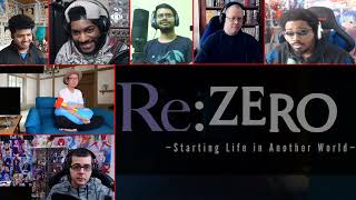 ReZero Starting Life in Another World Season 2 Episode 22 Reaction Mashup [upl. by Euqitsym219]