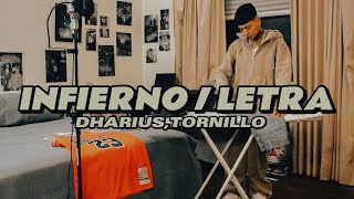 Infierno Letra  Tornillo Dharius LetraLyrics l Estilo Fino [upl. by Rubel]