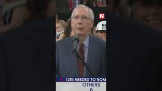 Mitch McConnell Booed at Republican National Convention [upl. by Otilrac]