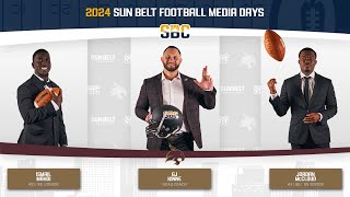 Texas State — 2024 Sun Belt Football Media Days [upl. by Jarita511]