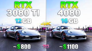 RTX 3080 Ti vs RTX 4080  Test in 10 Games [upl. by Billat]