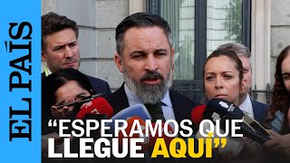 Abascal celebra la victoria de la ultraderecha en Austria quotEsperamos que llegue aquíquot  EL PAÍS [upl. by Sid]