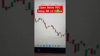 🔥 live market analysis 🧐  open below PDC set up stockmarket shorts trading trader cash [upl. by Ssidnak]