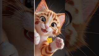 Cat Face Expression  cat cute kitten catlover catvideos aiart poorcat [upl. by Jens]