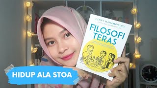 Review Buku Filosofi Teras Henry Manampiring  Indah Mereview Buku  Booktube Indonesia [upl. by Pozzy]