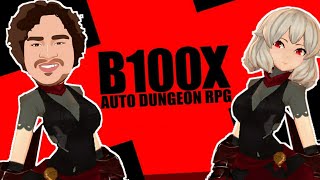 B100X Auto Dungeon RPG  FIRST GAMEPLAY  NEW STEAM GAME [upl. by Eng]