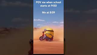 When school starts at 900 💀 viralvideo [upl. by Squire273]