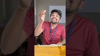 SCHOOL 🏫 La PENCIL check 😂 comedy telugu schoollife memories backbenchers shorts [upl. by Ymmij]