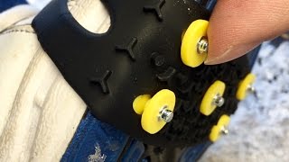 Snow Ice Anti Slip Spikes Grips Cleats Shoes Cover [upl. by Eade979]