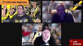 BigFooty Tigercast  Round 16 vs Brisbane [upl. by Kappenne]